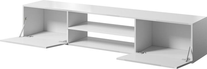 Image du produit Cama Armoire RTV SLIDE 200K 200x40x37 cm tout blanc brillant (200 x 40 x 37 cm)