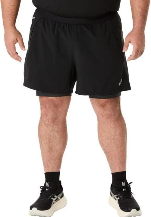 Actual product image ASICS Performance ROAD 2N1 5IN SHORT Men (L)