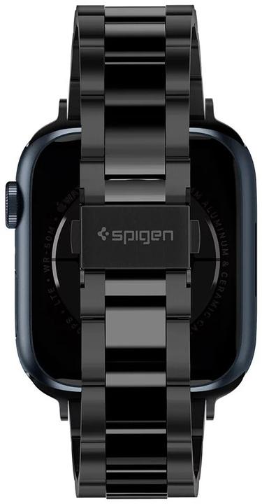 Image du produit Spigen MODERN FIT BAND Apple Watch 4 / 5 / 6 / 7 / 8 / SE (38 / 40 / 41MM) BLACK (38 mm, 40 mm, 41 mm, Acier inoxydable)