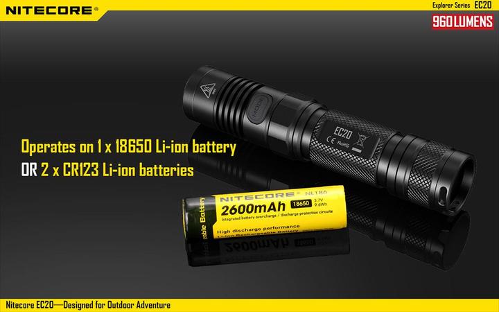 Immagine prodotto Nitecore Ec20 (12.80 cm, 960 lm)