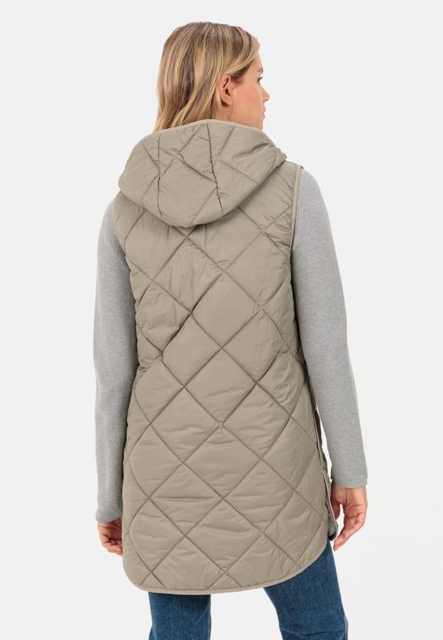 Actual product image Camel Active Long waistcoat with hood in recycled polyester (42)
