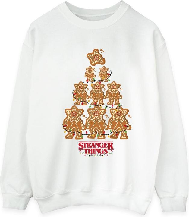 Netflix Stranger Things Gingerbread Sweatshirt (L)