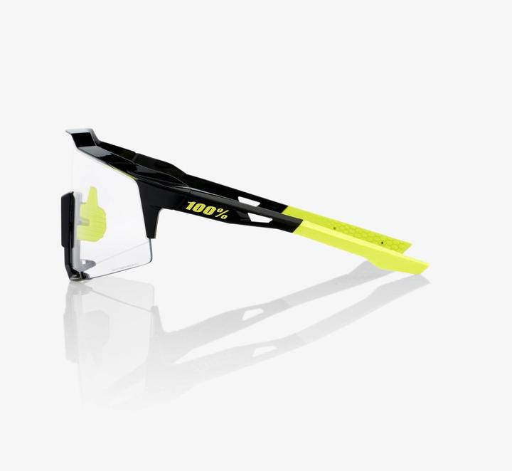 Actual product image 100% Speedcraft Tall (Gloss Black, Photochromic)
