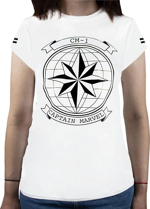 Actual product image Captain Marvel Star Insignia TShirt (M)