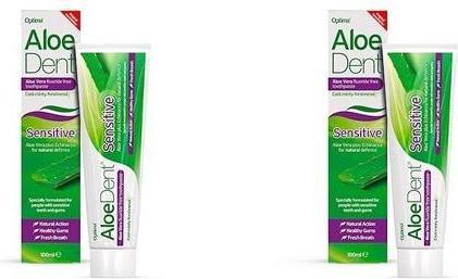 Aloe Dent Sensitive Aloe Vera Toothpaste Fluoride Free 100ml (100 ml)