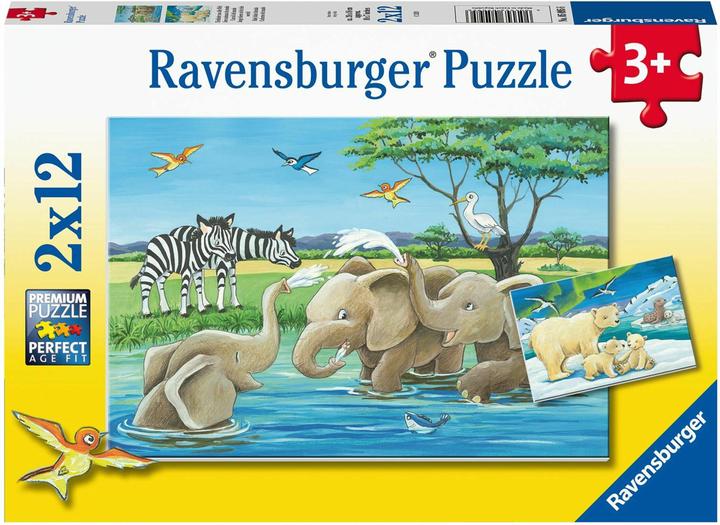 Produktbild Ravensburger Tierkinder aus aller Welt (12 Teile)