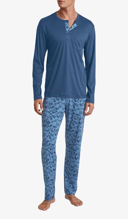 Produktbild Calida Pyjama "Relax Superlight" blau (M)