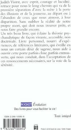 Nährwerte und Zutaten Les renoncements nécessaires (Französisch, Viorst Judith, 2005)