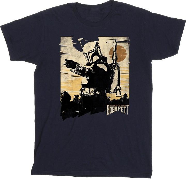 Star Wars The Book Of Boba Fett Points TShirt (M)