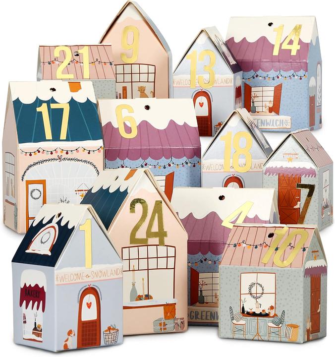 Papierdrachen Adventskalender