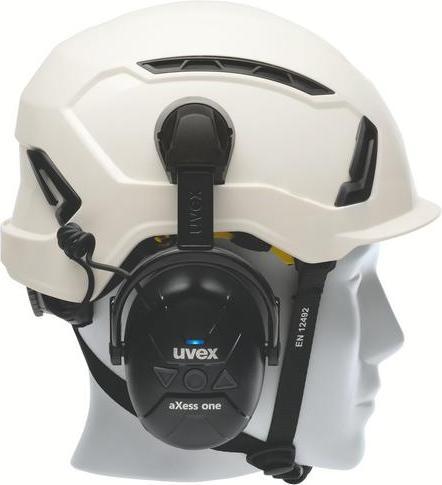 Actual product image Uvex Safety Ear muffs uvex aXess one helmet capsule base unit 2640201 black size L, M, S (1 x)