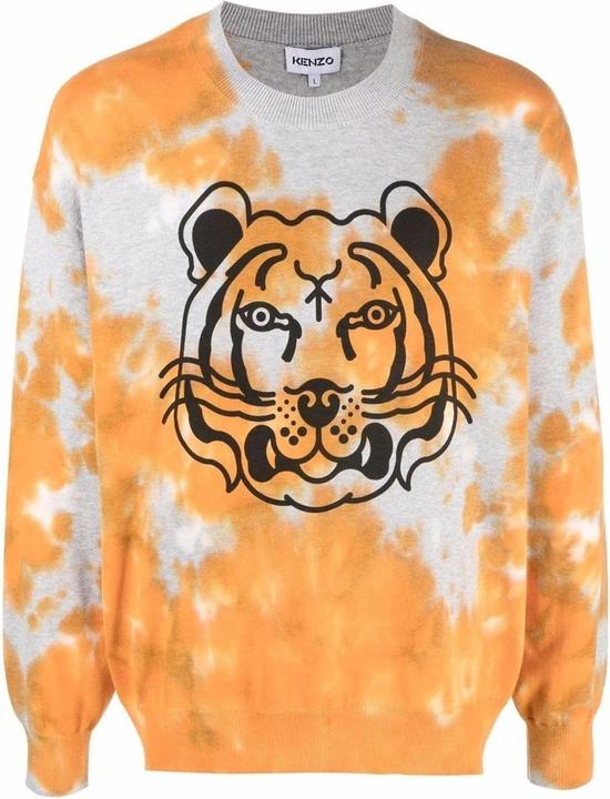 Kenzo Tie Dye Tiger Sweater