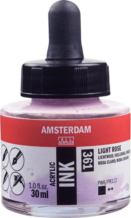 rose pâle