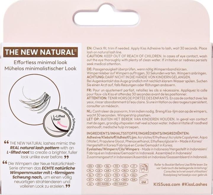 Image du produit KISS Lashes - Ks The New Natural Trio 01 (Cils artificiels)