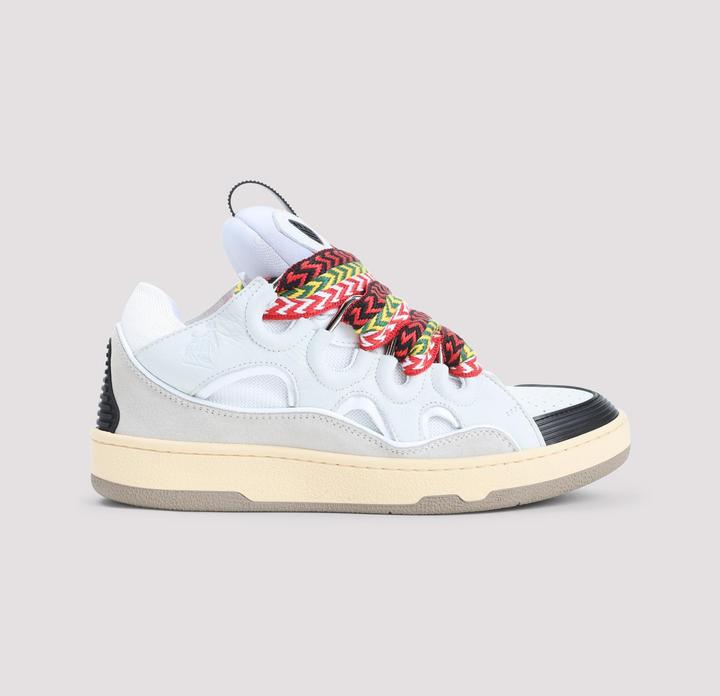 Image du produit Lanvin curb sneakers in leather and suede with multicolor laces (42)