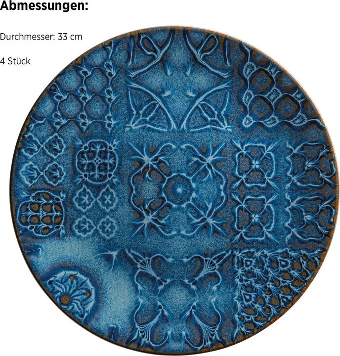 Actual product image Mäser Trad. Tiles Blau (1 x, 33 cm)