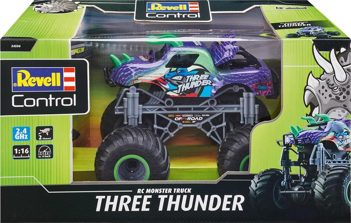 Actual product image Revell RC Dino Monster Truck Three Thunder