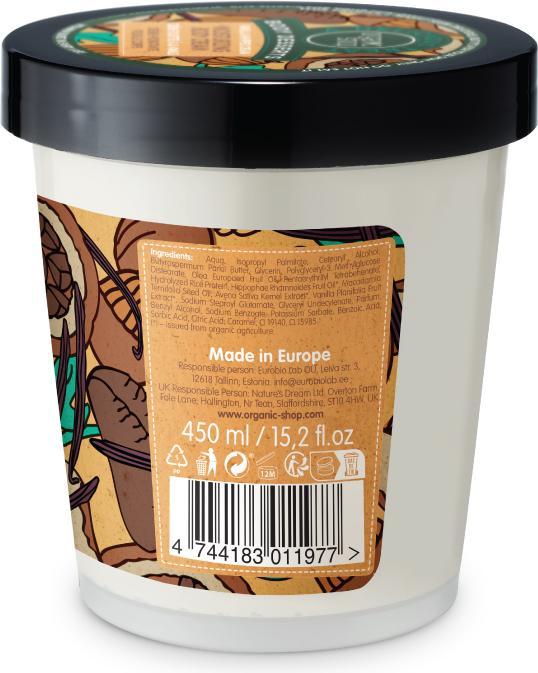 Immagine prodotto Organic Shop Vaniglia (Crema corpo, 450 ml)
