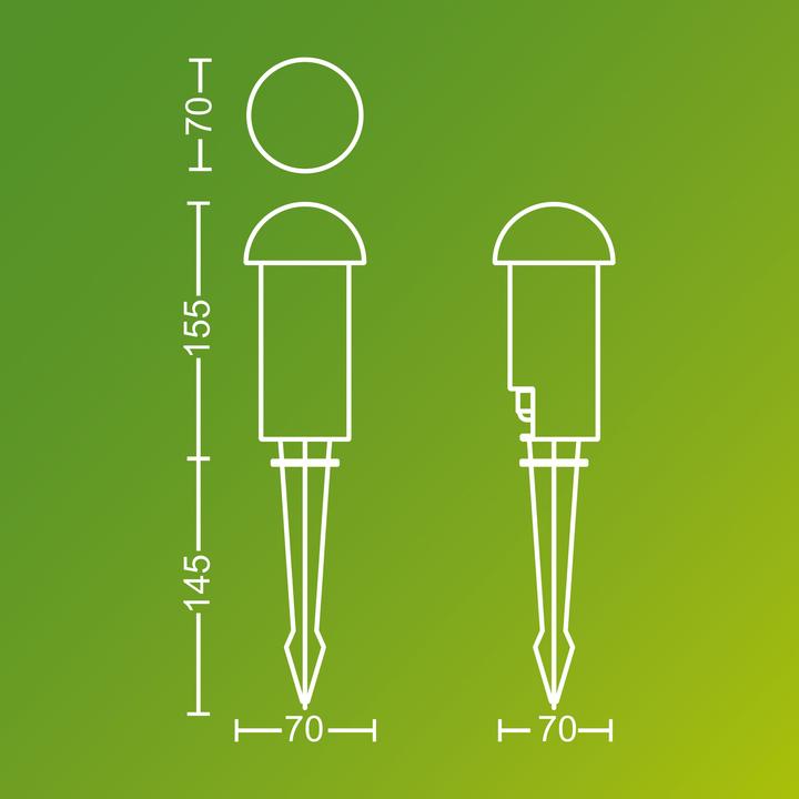 Produktbild Philips Edwina 3er-Set Niedervolt