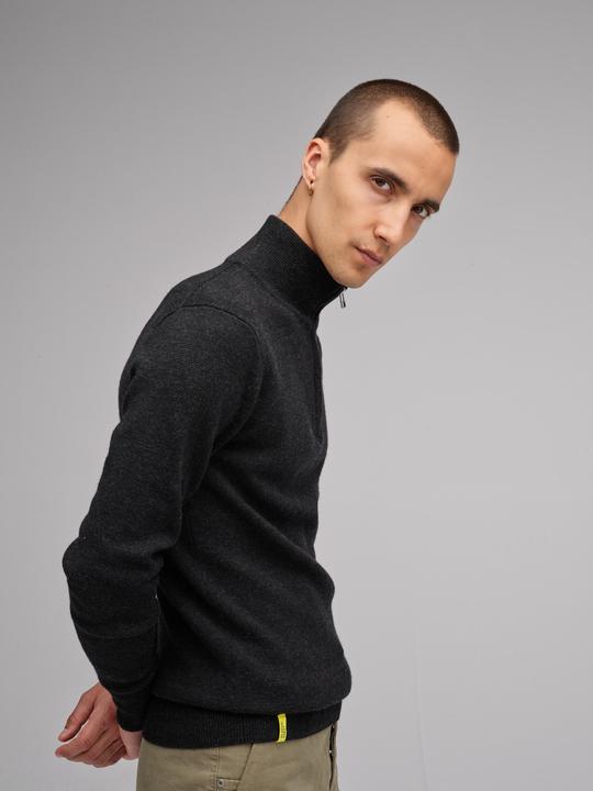 Actual product image Mover Plastic Free Sportswear Heavy Merino Zip Neck (XL)