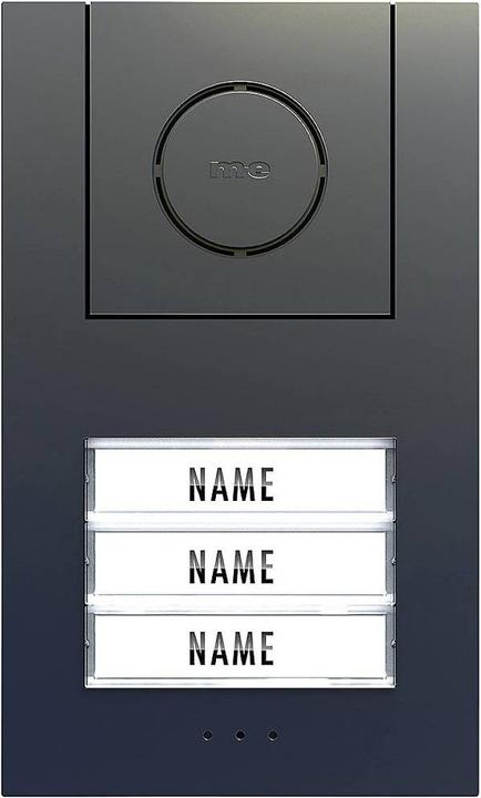 Image du produit M-E 41192 Interphone-portier filaire unité extérieure maison 3 familles (Filaire)