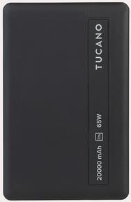 Tucano Power bank per laptop, 20000 mAh, Black (20000 mAh, 65 W)