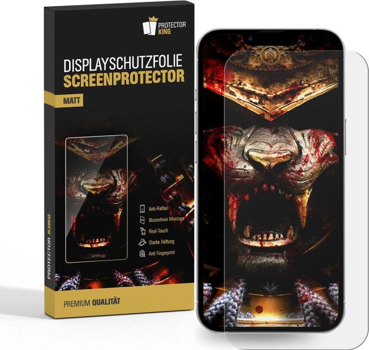 Produktbild Protectorking 6x Panzerfolie Anti-Shock matt entspiegelt (6 Stück, Apple iPhone 15 Pro Max)