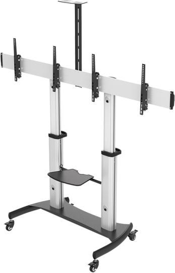 Produktbild LogiLink TV-/Monitorwagen 37-60"" höhenverstellbar (60", 50 kg)