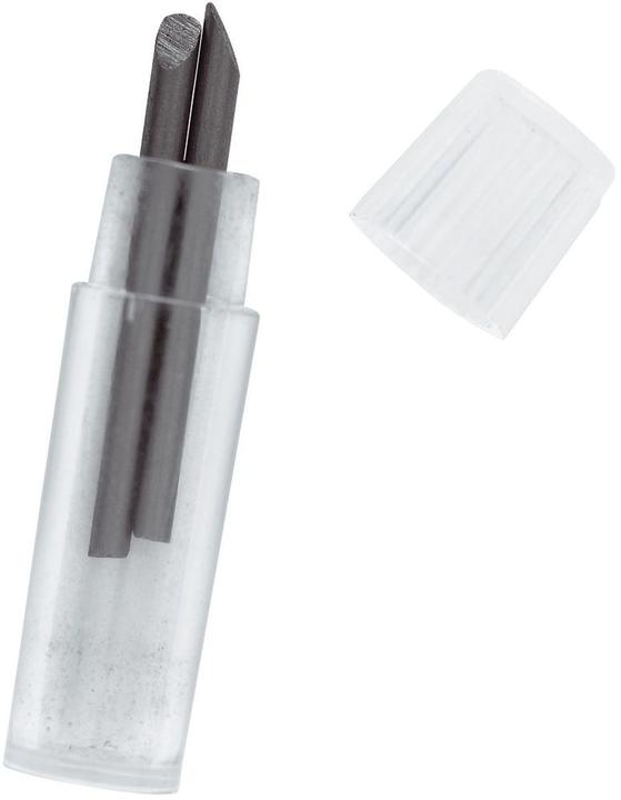 Novus Zirkel Ersatzminendose, 2 Minen 25 mm (Zirkelmine, Graphit, 2 mm)