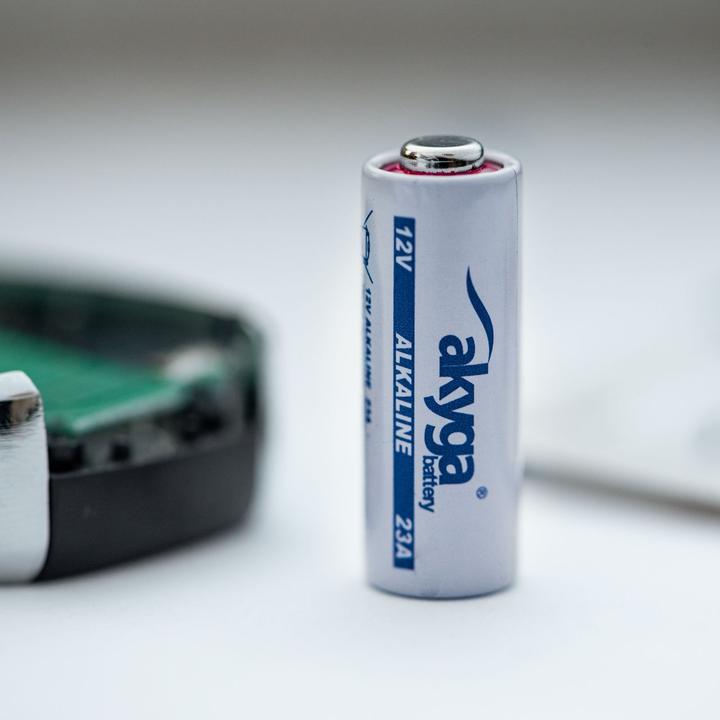 Produktbild Akyga 23A Spezial-Batterie 23 A Zink-Kohle 12 V 48 mAh 1 St. (1 Stk., A23, 48 mAh)