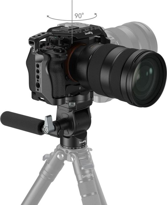 Image du produit SmallRig 4104 Tête vidéo pour prise de vue verticale (Tête vidéo)