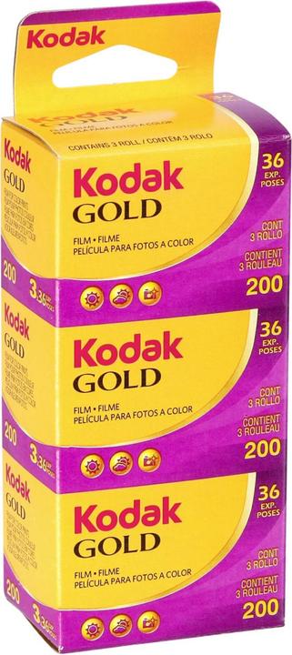 Actual product image Kodak Gold 200