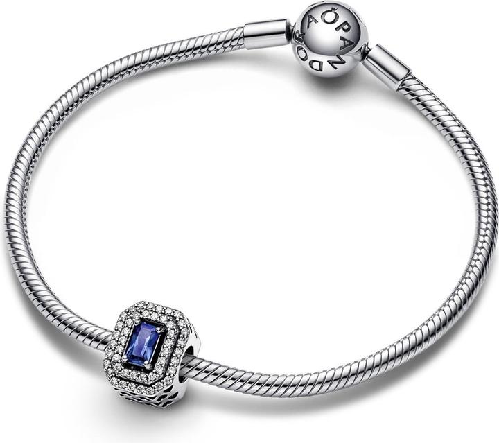 Produktbild Pandora Charm Funkelnder Blauer Stein (Silber 925)