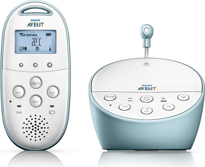 Philips Avent Dect SCD560/00 (Audio del baby monitor, 330 m)