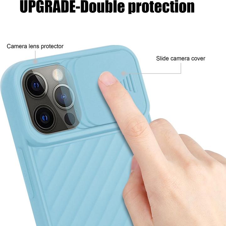 Actual product image Cadorabo TPU cover with camera protection (Apple iPhone 12 Pro Max)