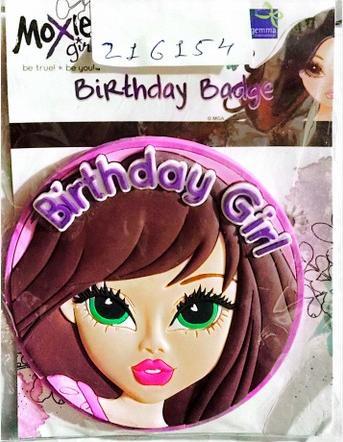 Moxie Abzeichen Geburtstag