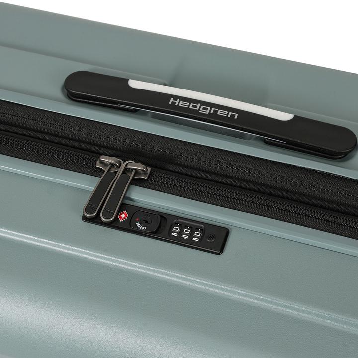 Actual product image Hedgren Comby Grip 4-wheel trolley M 65 cm with expansion fold (74 l, M (50 - 90l))