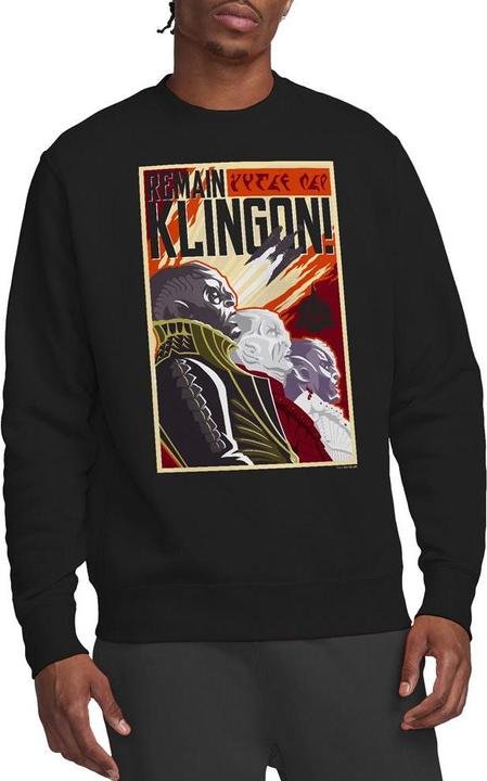Immagine prodotto Universal Textiles Remain Klingon Felpa Poster Adulto Unisex (M)