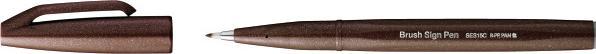 Immagine prodotto Pentel Penna a pennello per insegne (Marrone scuro, 1 x)