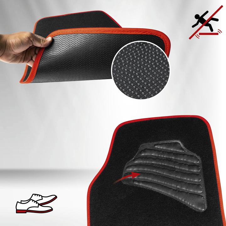 Image du produit Walser Matrice (2 tapis avant + 2 tapis arrière)