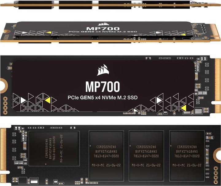Produktbild Corsair MP700 (1000 GB, M.2 2280)