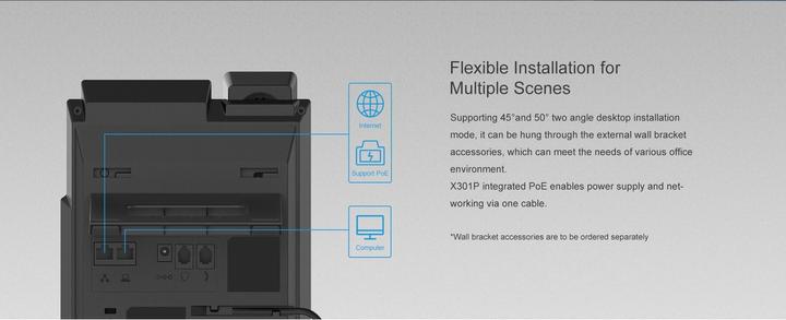 Produktbild Fanvil IP Telefon X301P schwarz