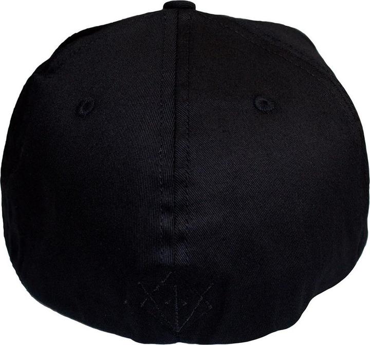 Actual product image In Flames Back Print Logo Snapback Cap (One size)