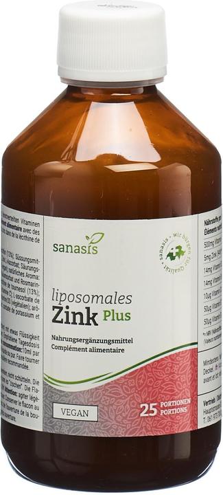 Sanasis Zink PLUS liposomal (1 Stück, Flüssigkeit, 315 g)
