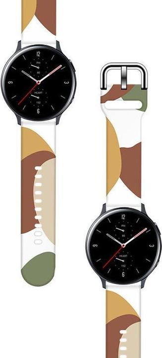 Actual product image Hurtel Strap Moro Band For Samsung Galaxy Watch 42mm Silicone Strap Camo Watch Bracelet (4) (Plastic)