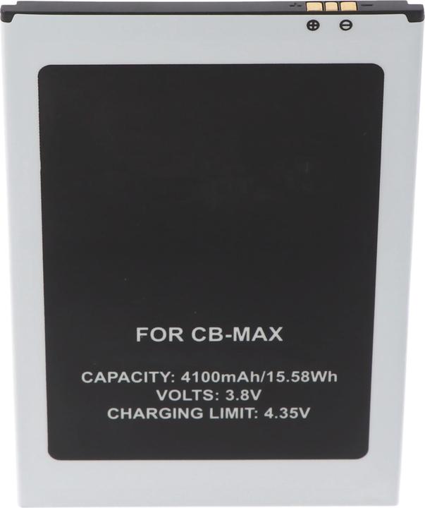 Produktbild AccuCell Li-Polymer-Akku 4100mAh 3.8V für Cubot Max, Umax Smartphone, Cubot Umax