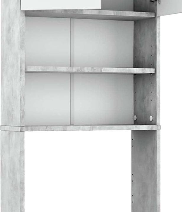 Immagine prodotto Vicco Mobile da toilette in cemento/bianco 64 x 190 cm con 2 ante