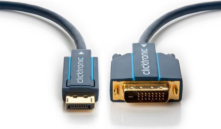 Actual product image clicktronic DisplayPort — DVI (2 m, DisplayPort, DVI)