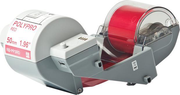Actual product image Brother RB-PP3RD Ribbon fue plastic film tape cartridge red