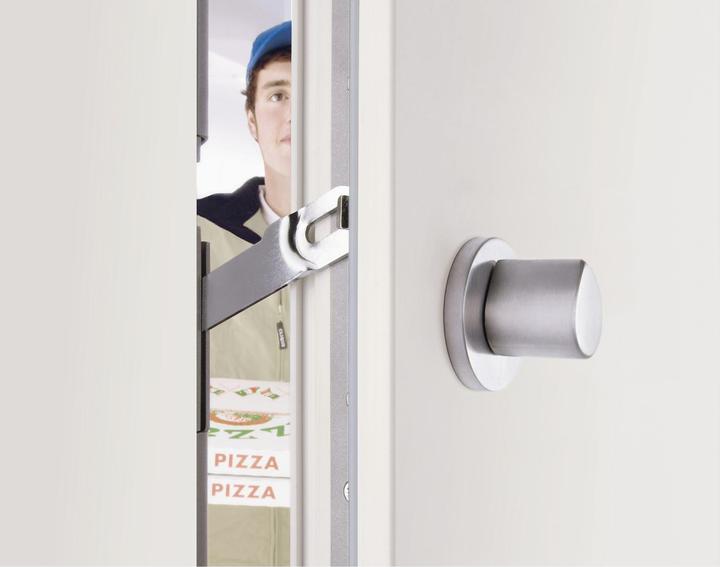 Produktbild Winkhaus Knauf mit Rosette für Türwächter, Edelstahl matt